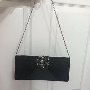 Black clutch purse